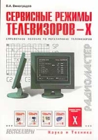 Сервисные режимы телевизоров - X Справочное пособие по регулировке телевизоров артикул 6372c.